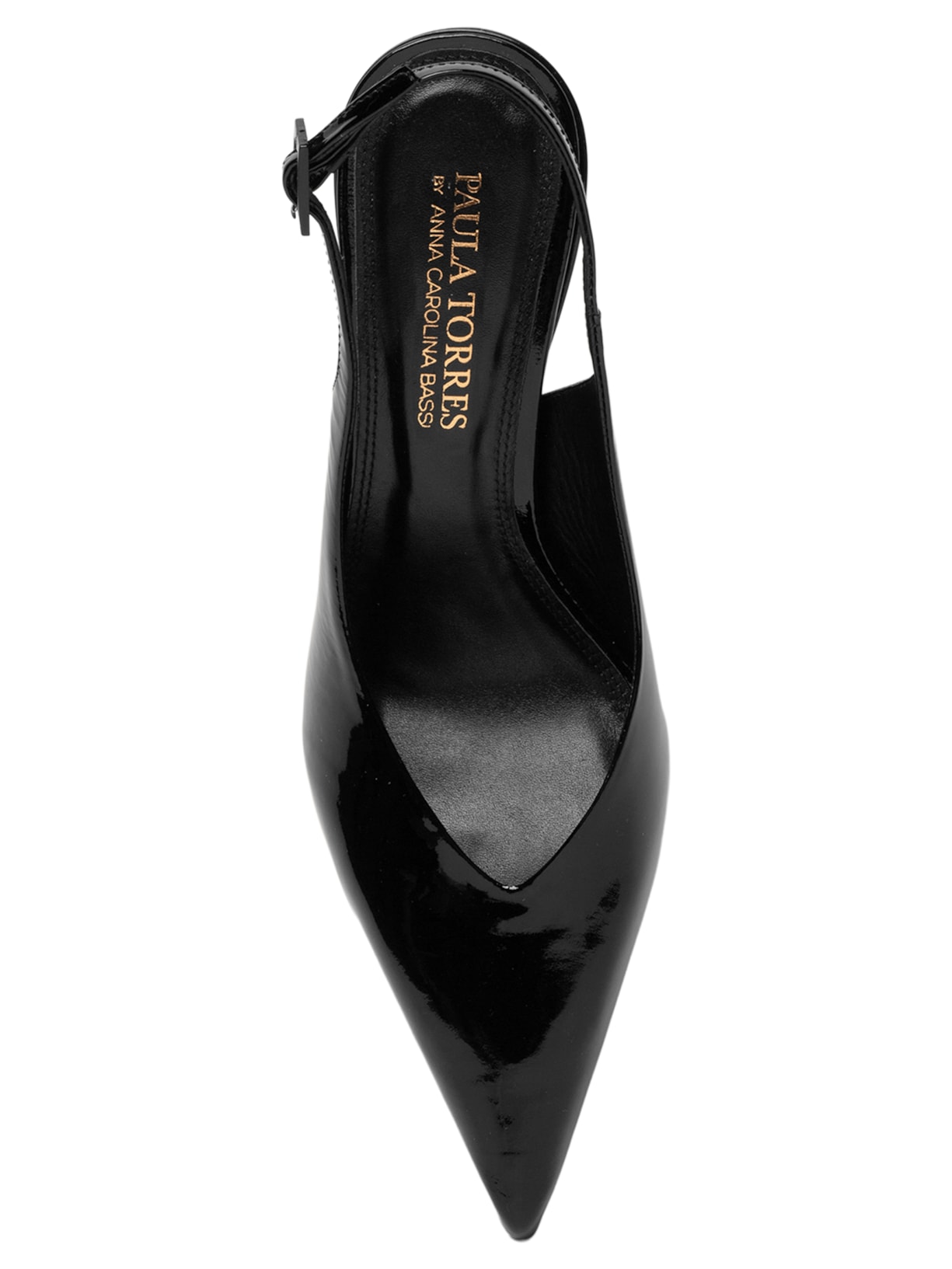 Scarpin Agnes Preto Paula Torres + Carol Bassi