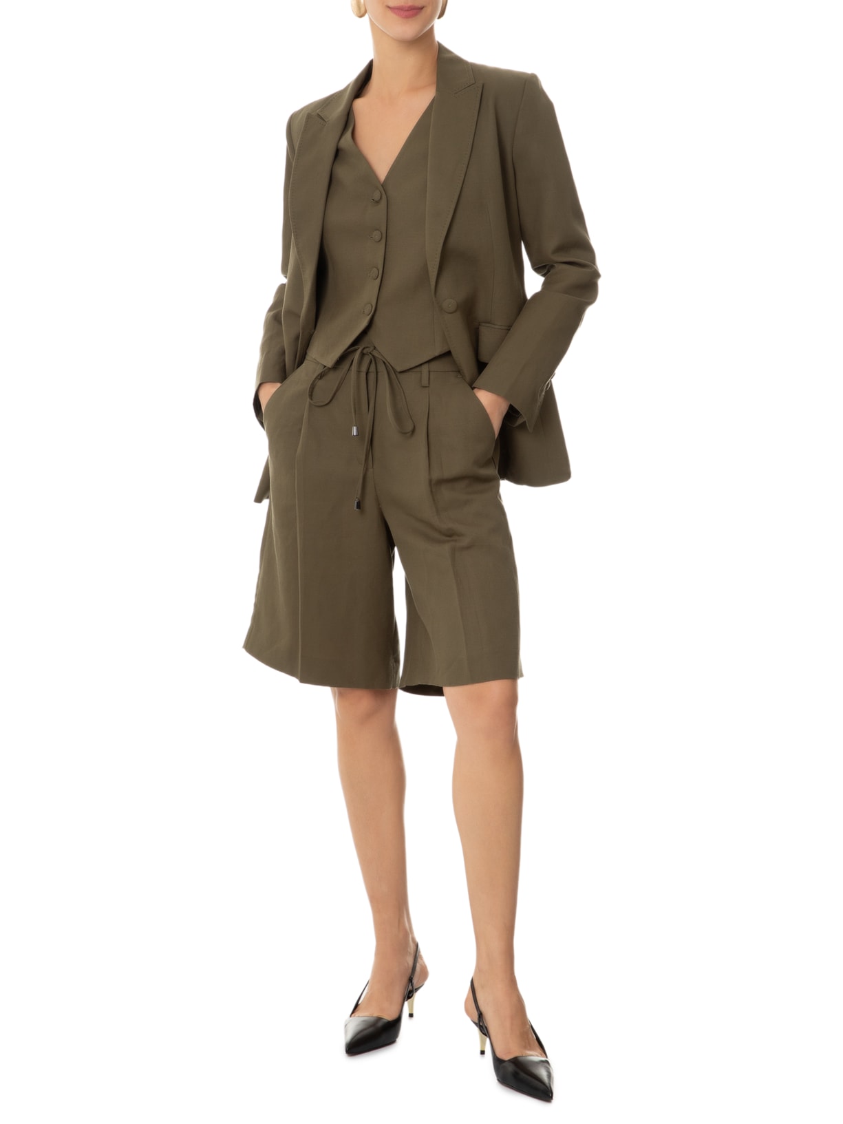 Scarpin Bico Fino Em Couro Preto '2Essential