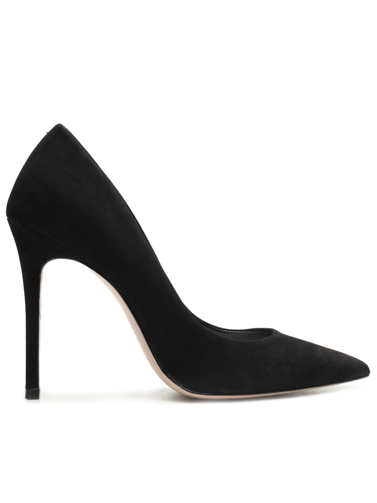 Scarpin Classic Camurça - Preto