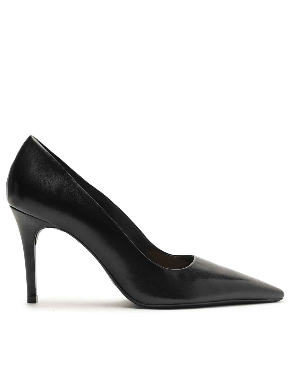 Scarpin Couro - Preto