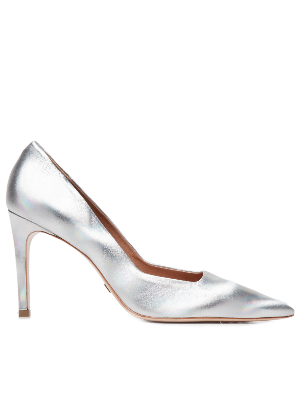 Scarpin Cristal Holográfico - Prata