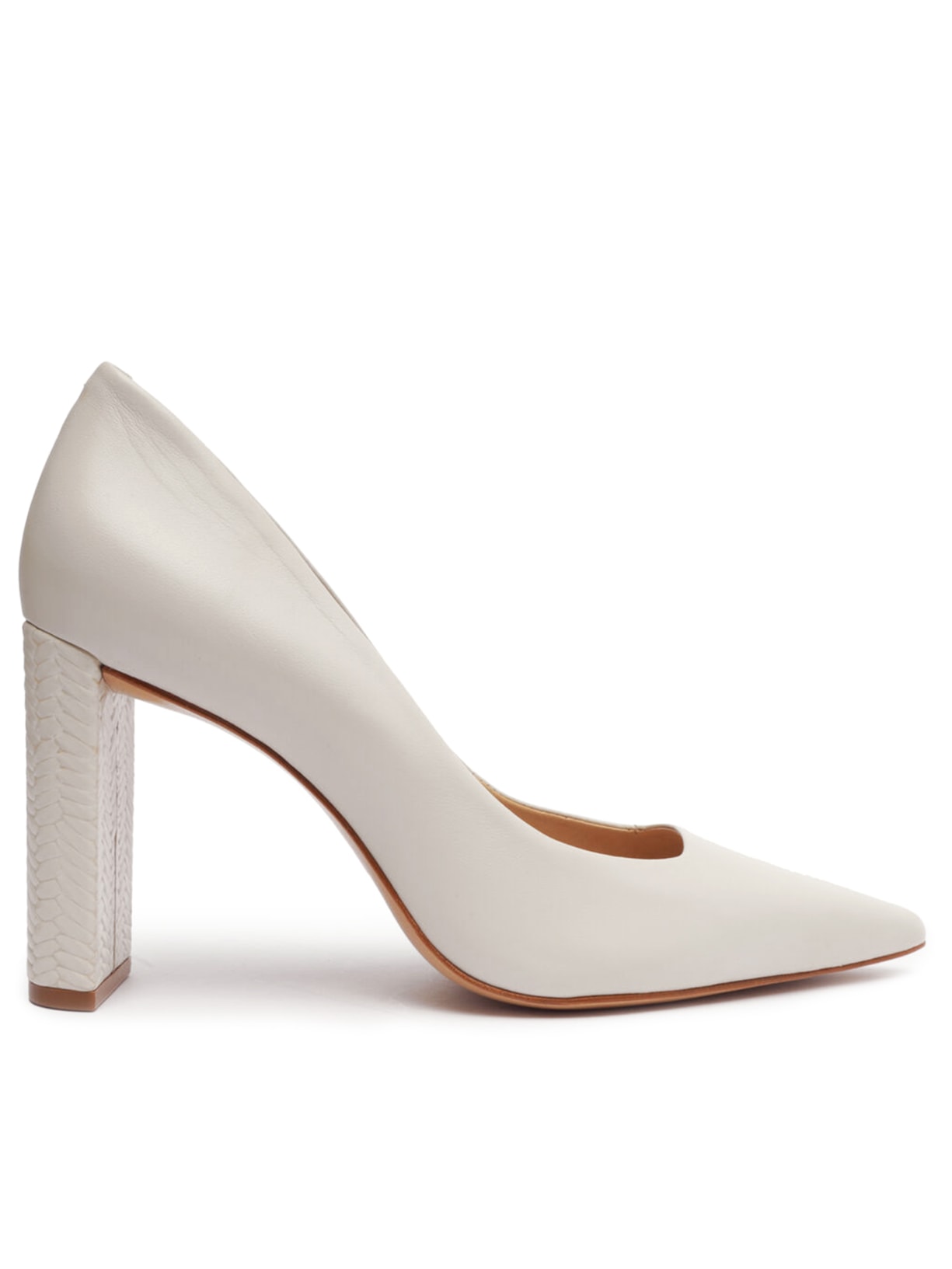Scarpin Deluxe Nappa - Branco
