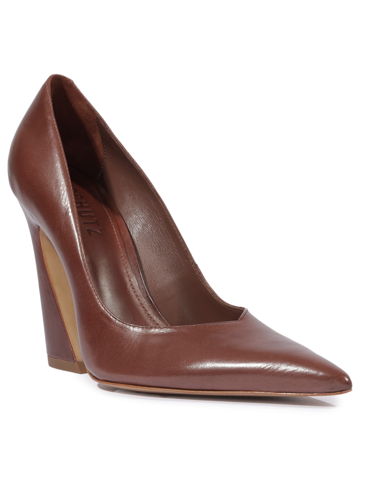 Scarpin Feminino Lexi Marrom Schutz