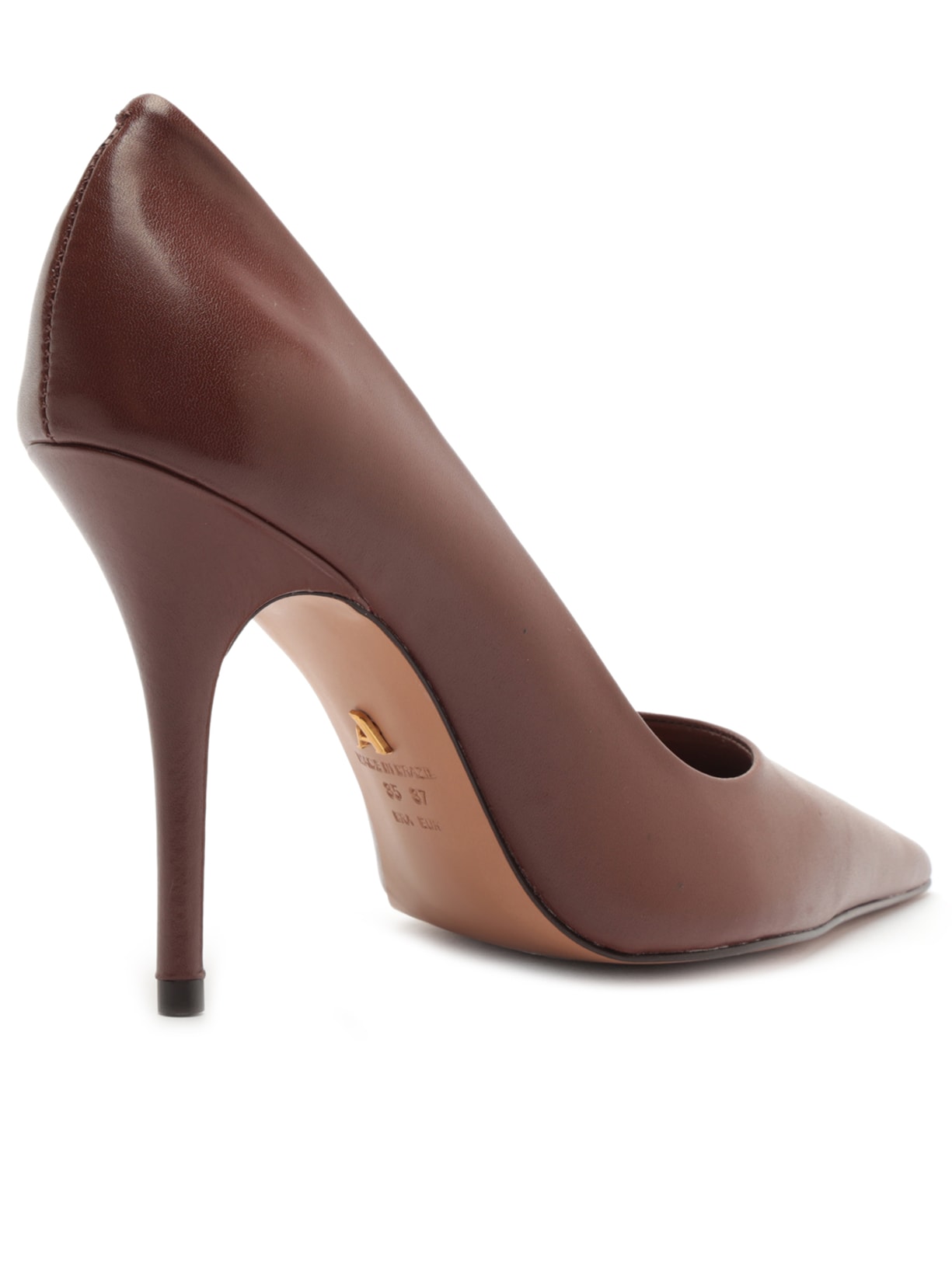 Scarpin Feminino Nappa Valencia Marrom Arezzo