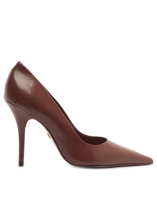 Scarpin Feminino Nappa Valencia - Marrom