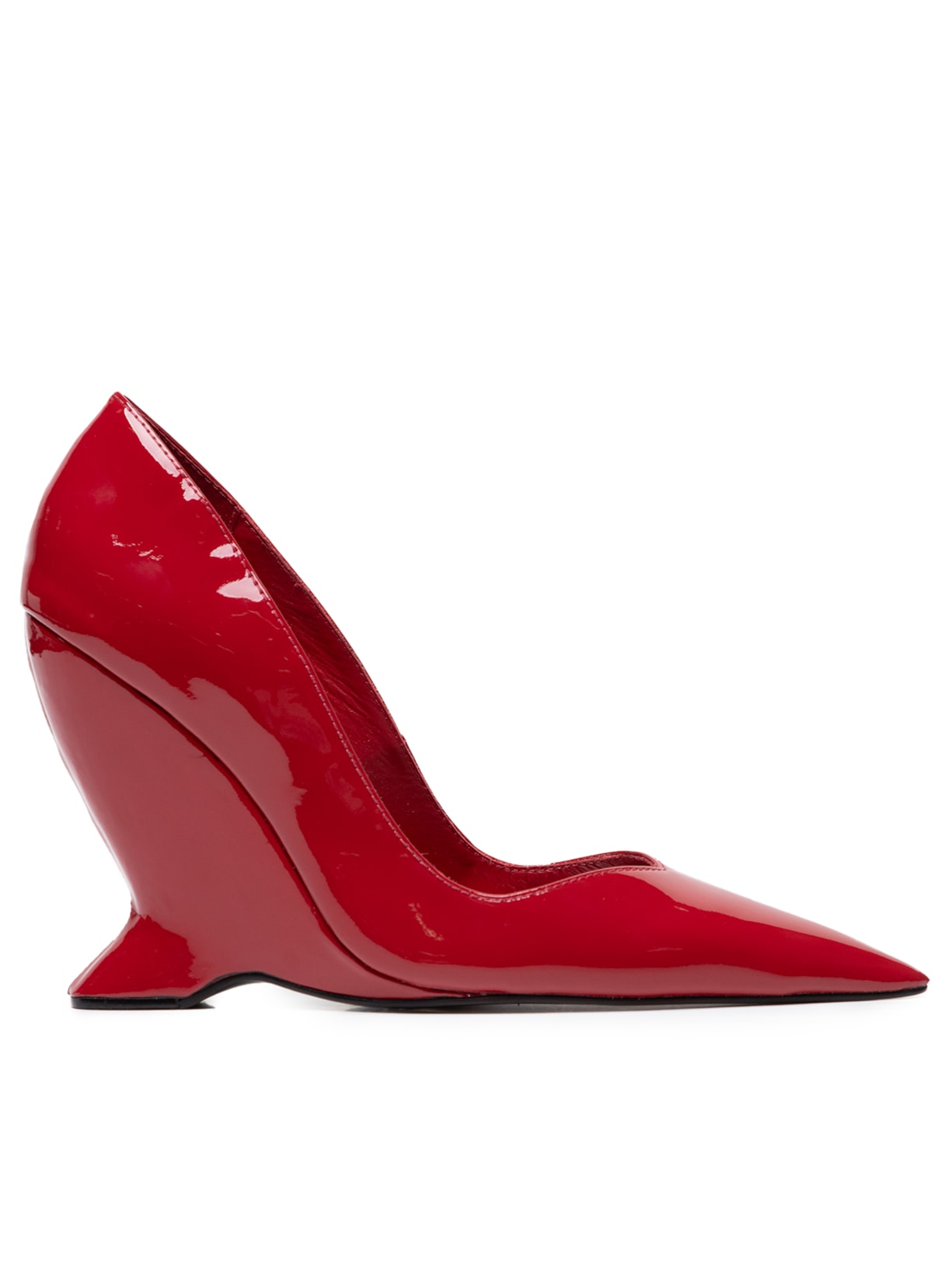 Scarpin Feminino Vinil Femara - Vermelho