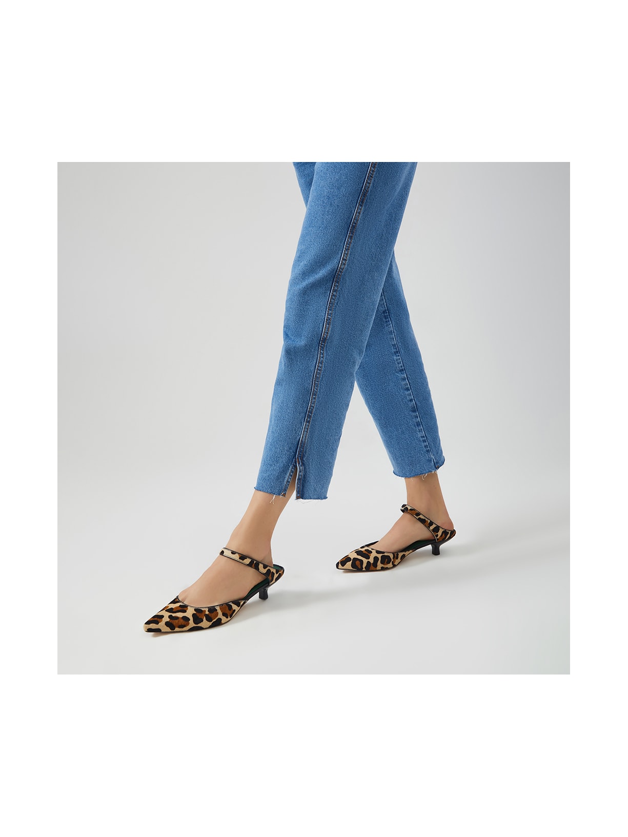 Scarpin Lila Onça Pura