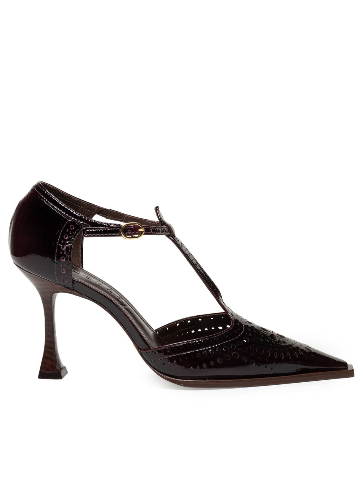 Scarpin Martina Bordô - Marrom