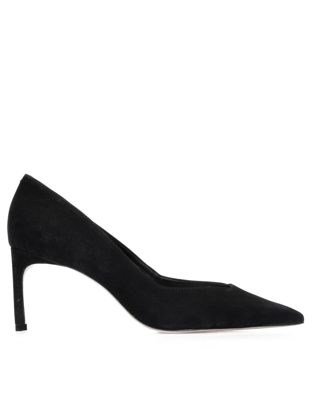 Scarpin Nobuck - Preto