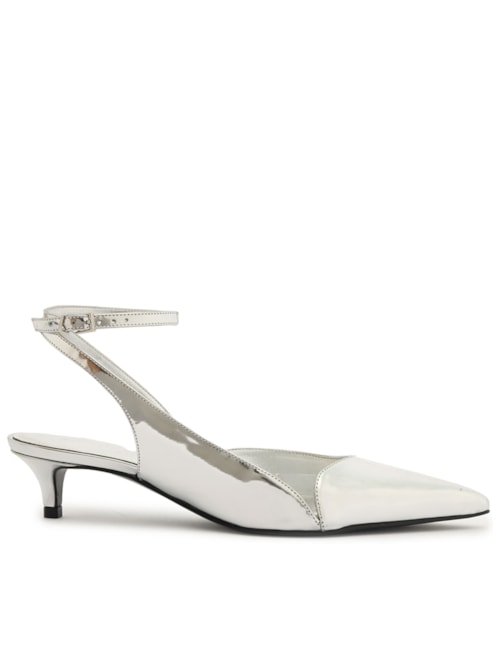 Scarpin Rumer Pump Mid - Prata