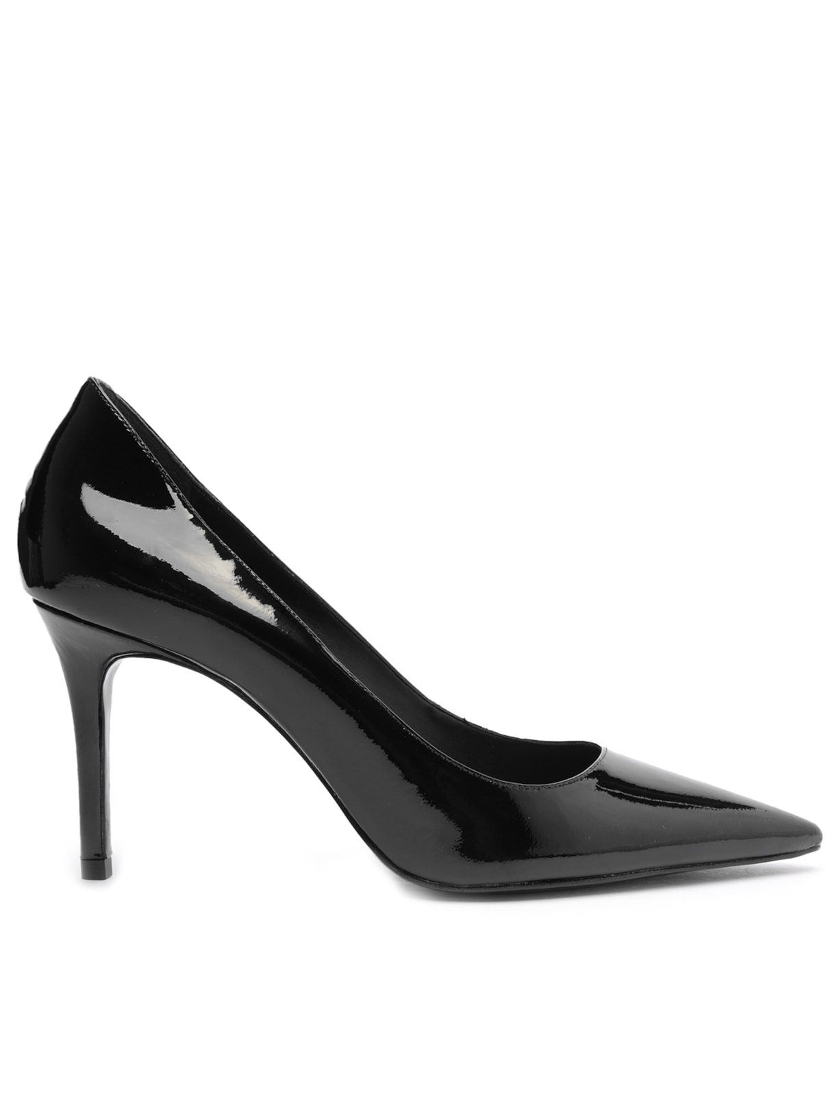 Scarpin Salto Alto Laura Verniz - Preto