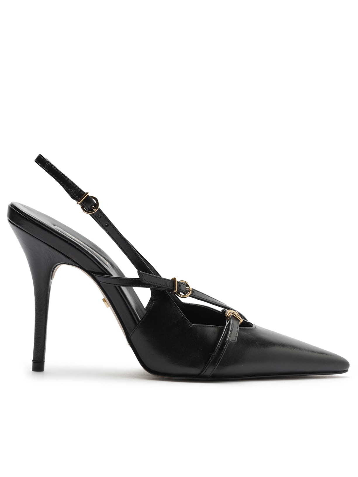 Scarpin Salto Alto Slingback Amélia - Preto