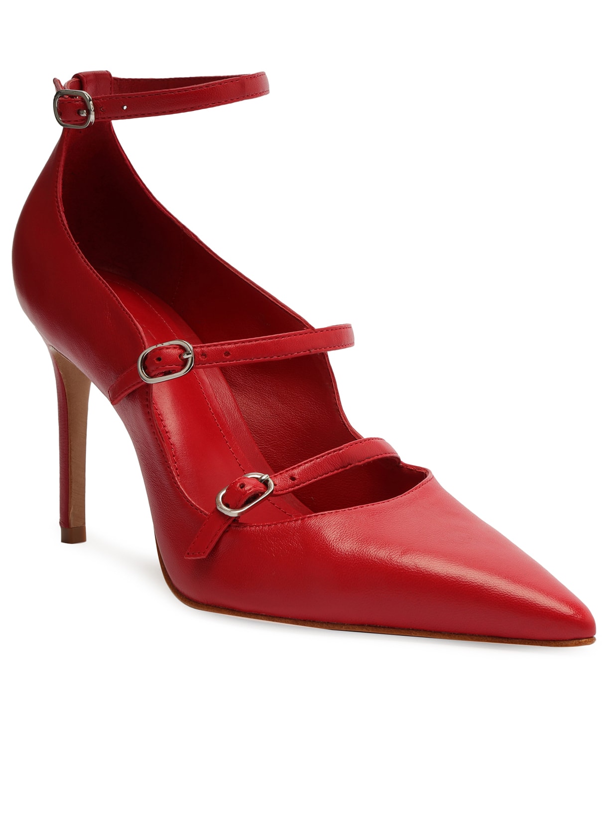 Scarpin Salto Alto - Vermelho - SCHUTZ
