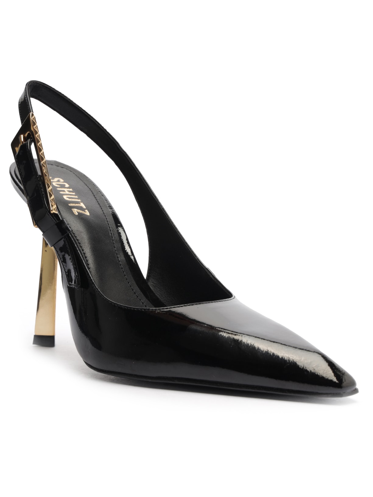 Scarpin Salto Alto Sapato Schutz Scarpin Stiletto Schutz Sapato