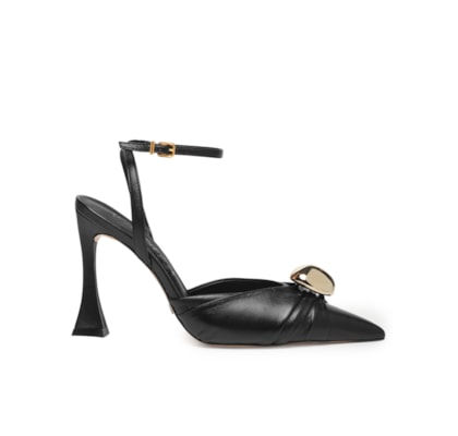 Scarpin Slingback Isa - Preto