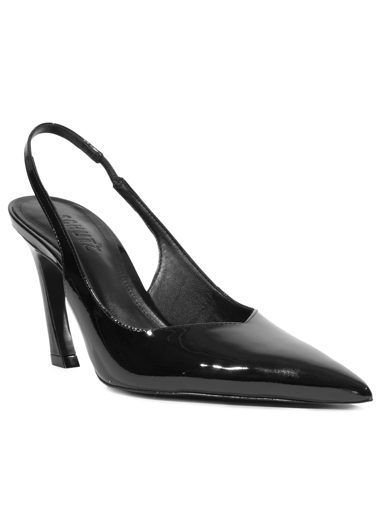 Scarpin Slingback Lexi Couro Preto Schutz