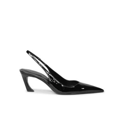 Scarpin Slingback Lexi Sling Mid -  Preto