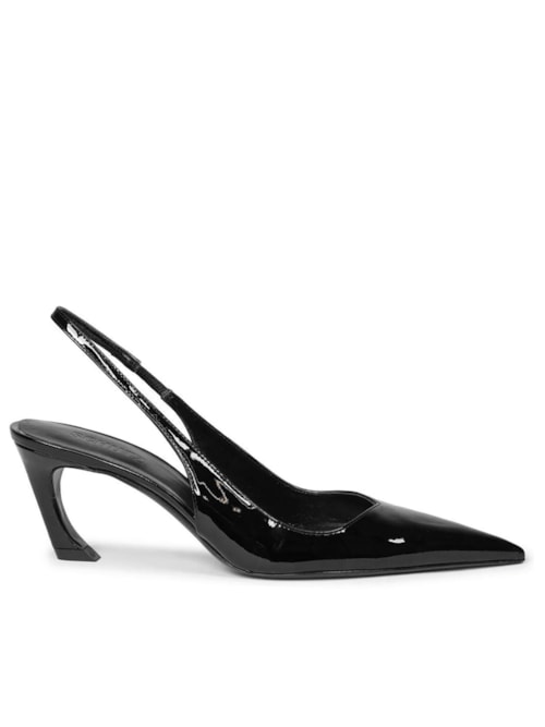 Scarpin Slingback Lexi Sling Mid - Preto