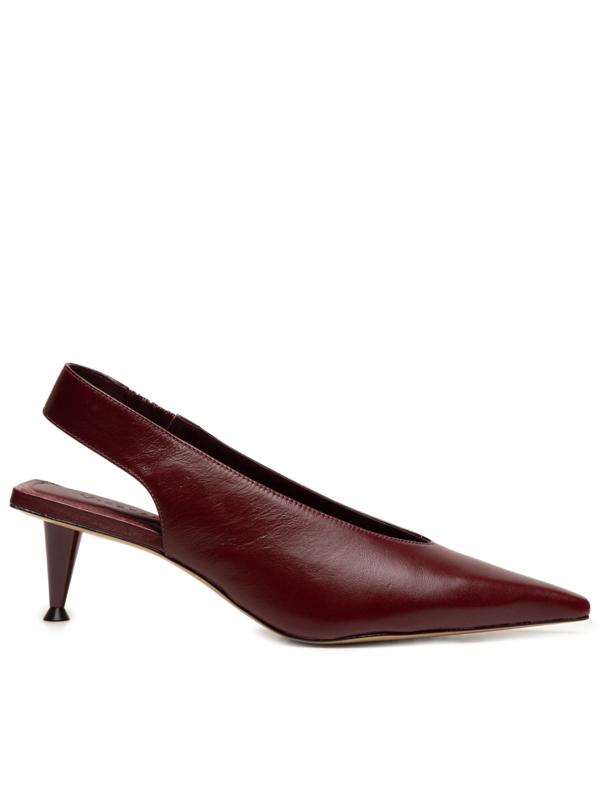 Scarpin Slingback Marta Bordô - Vinho