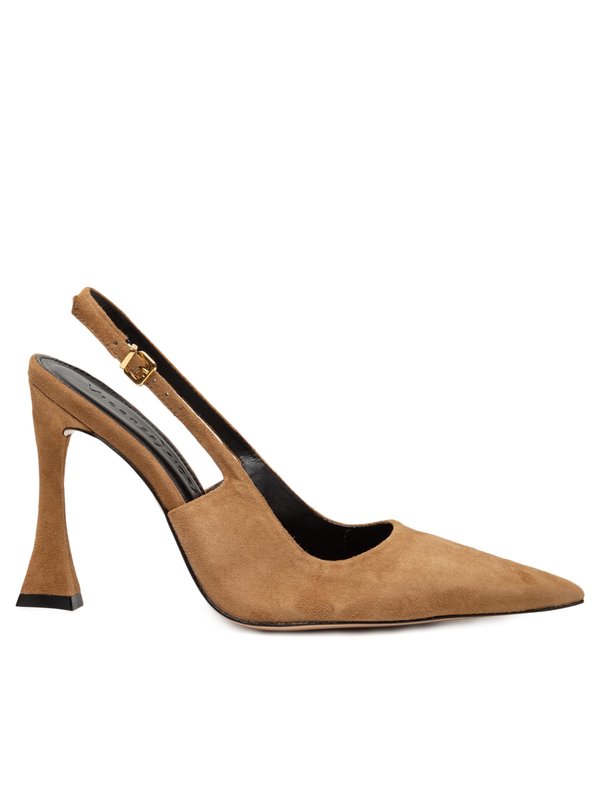 Scarpin Slingback Tamara Caramelo - Bege