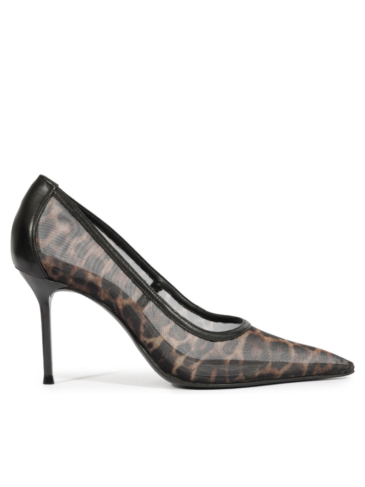 Scarpin Tela Leopard - Animal print