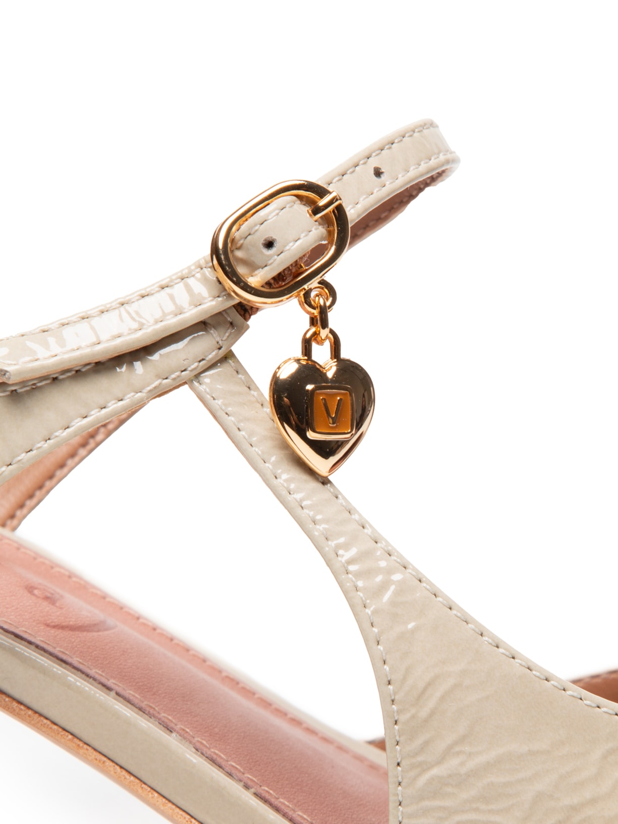 Scarpin Verniz Artemis Bege Vicenza