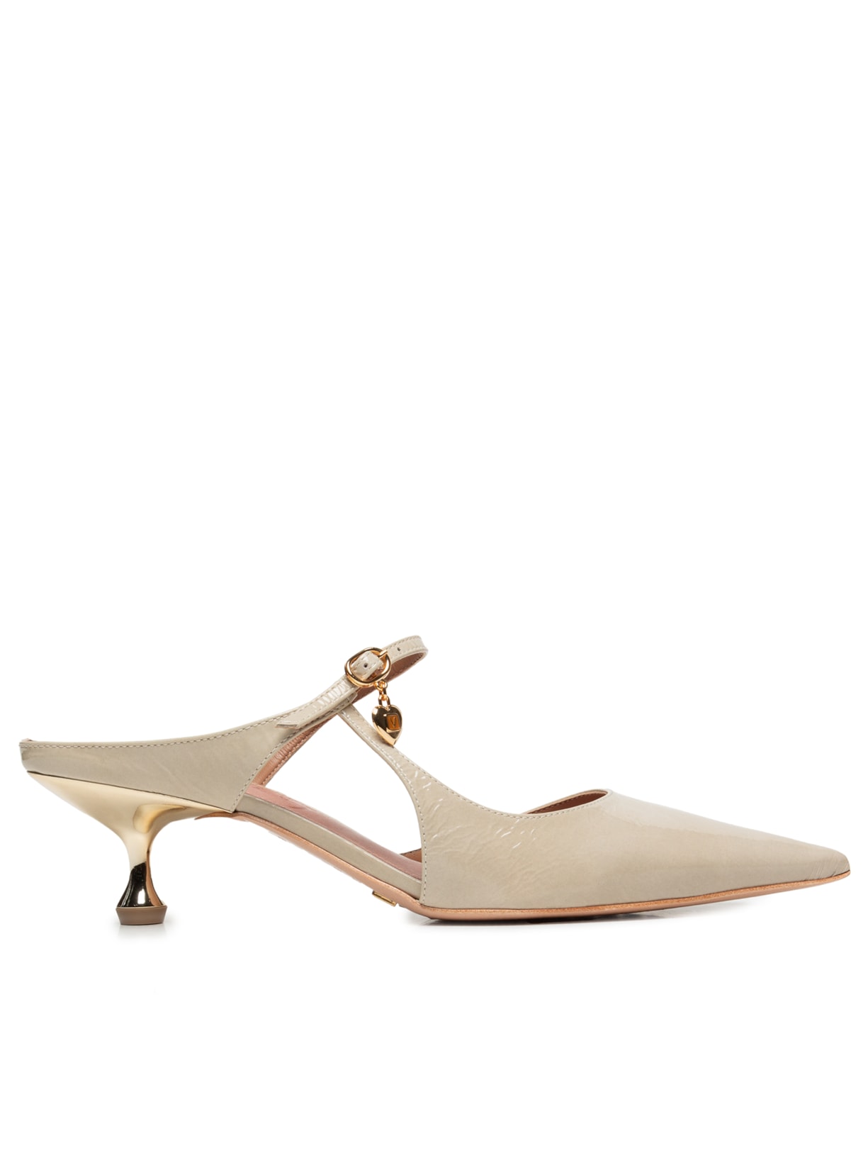 Scarpin Verniz Artemis - Bege