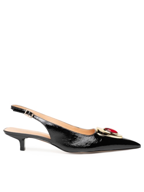 Scarpin Verniz Show - Preto