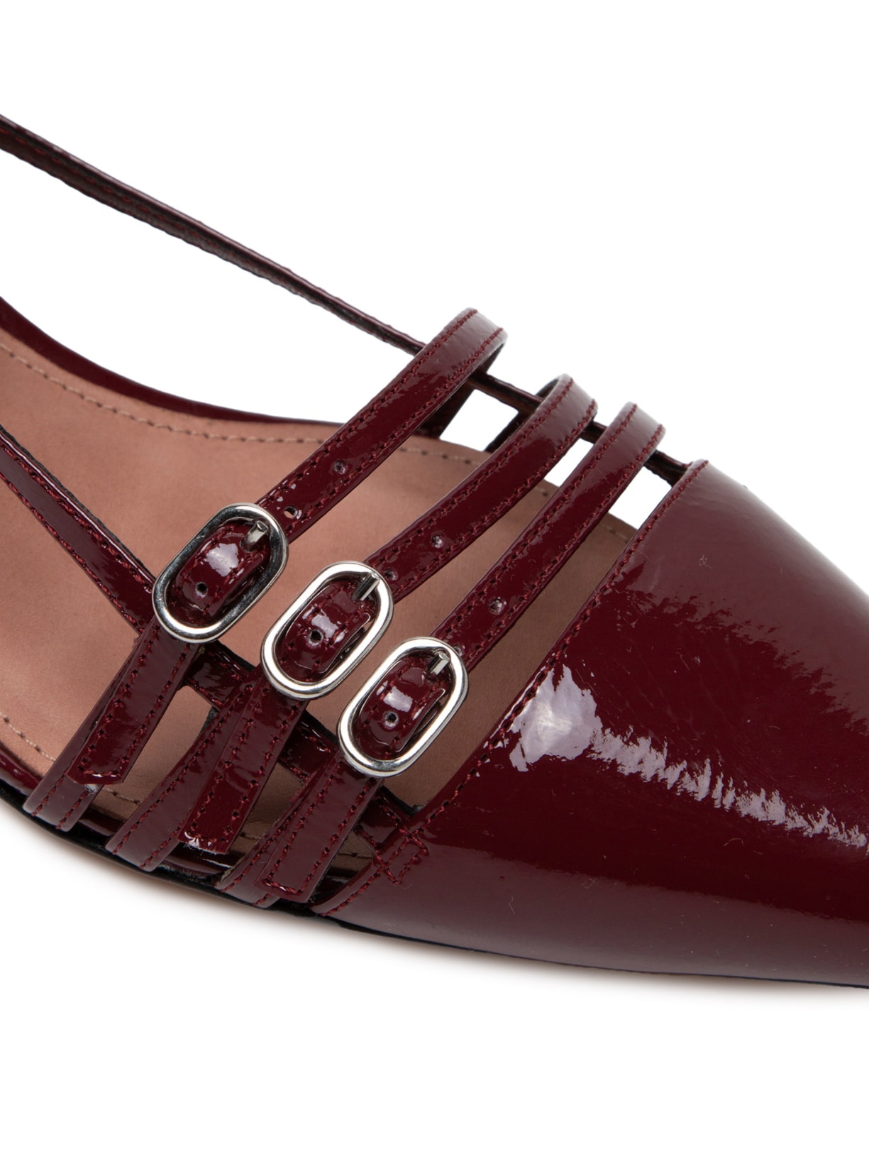 Scarpin Verniz Show Vinho Vicenza