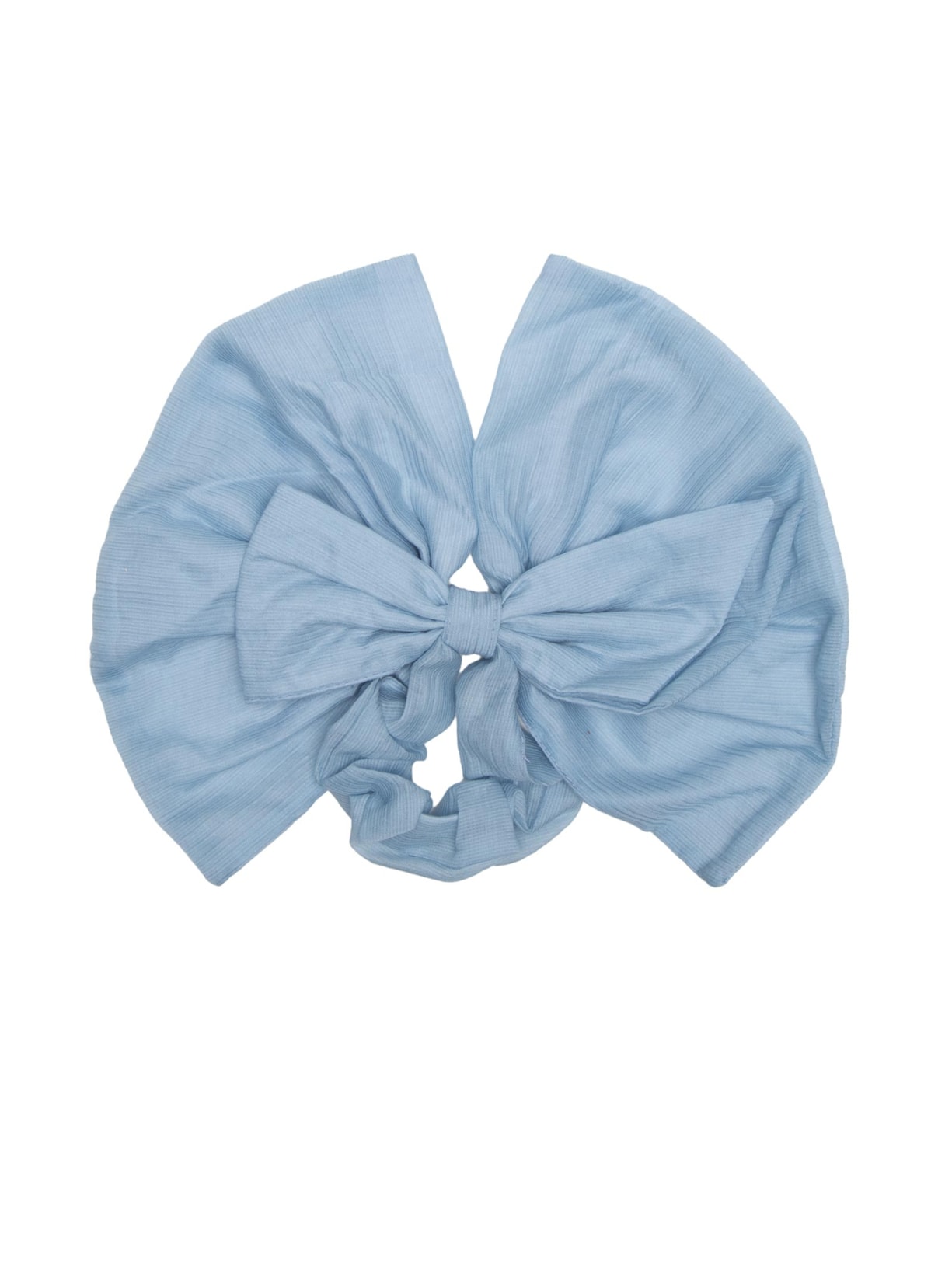 Scrunchie Com Laço - Azul