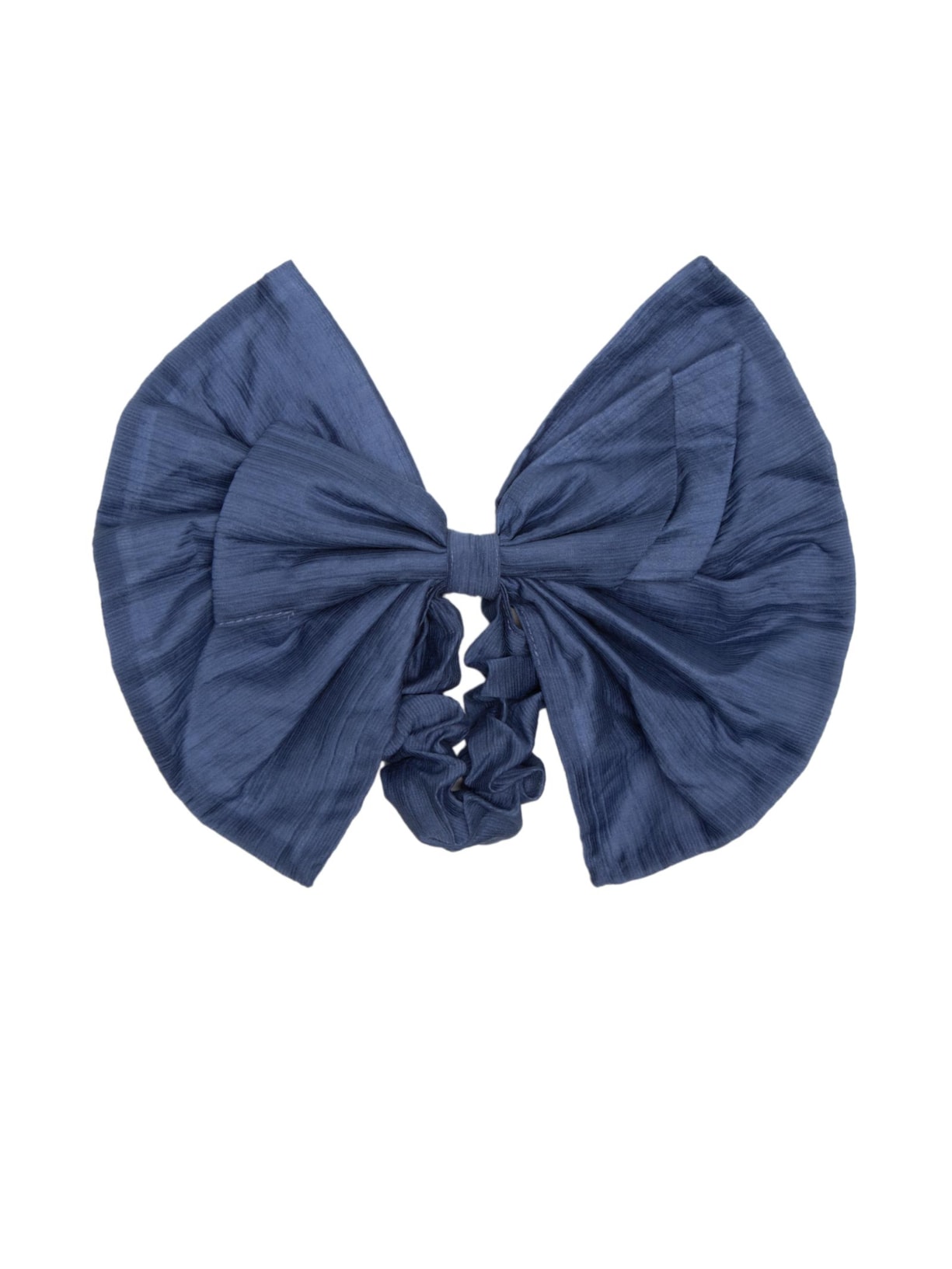 Scrunchie Com Laço - Azul