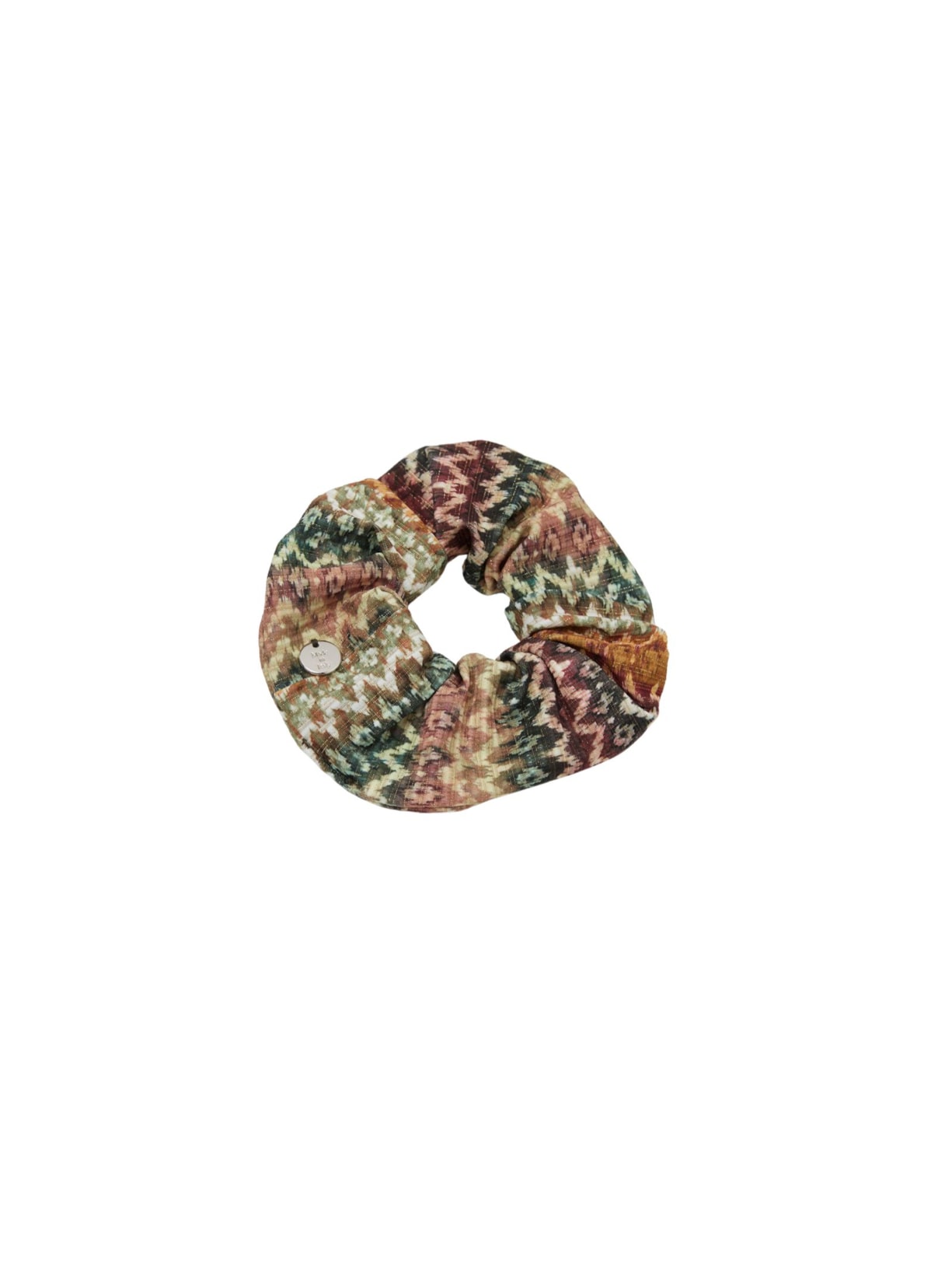 Scrunchie De Cabelo Franzido Verde Calzedonia