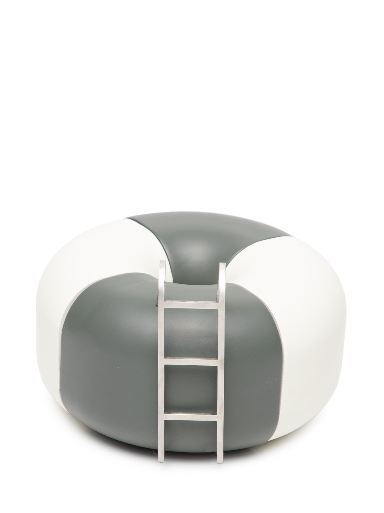 Série Piscina Escultura Bóia G Cinza Iludi Design