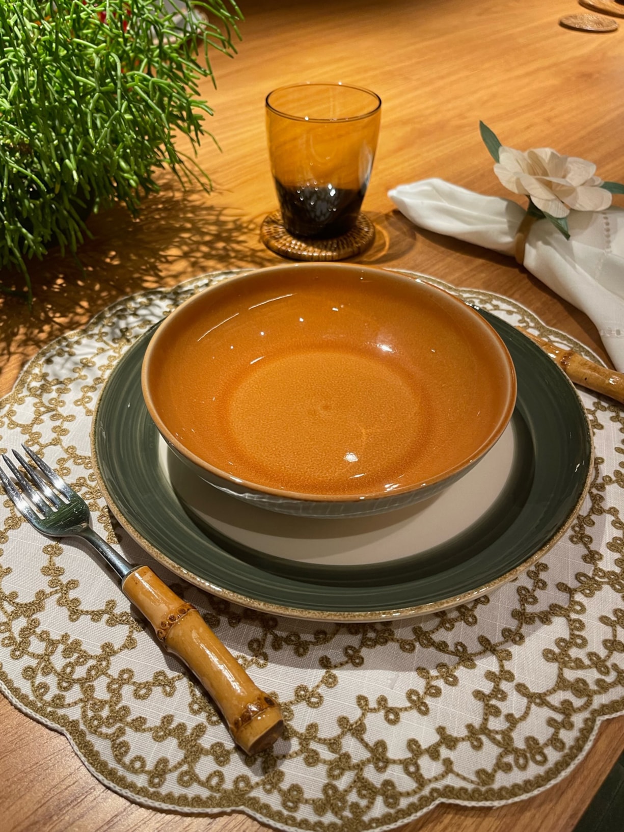 Set 2 Jogos Americanos Cornelli Dourado '2Home