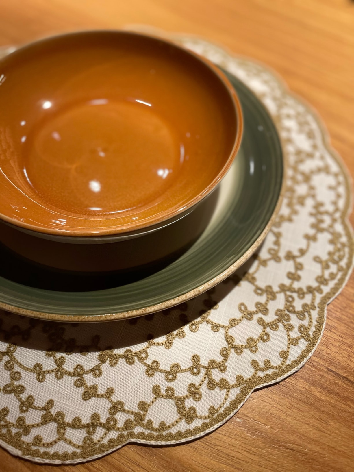 Set 2 Jogos Americanos Cornelli Dourado '2Home