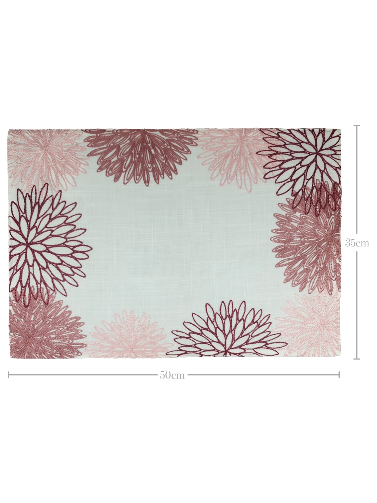 Set 2 Jogos Americanos Fiorella Rosa '2Home