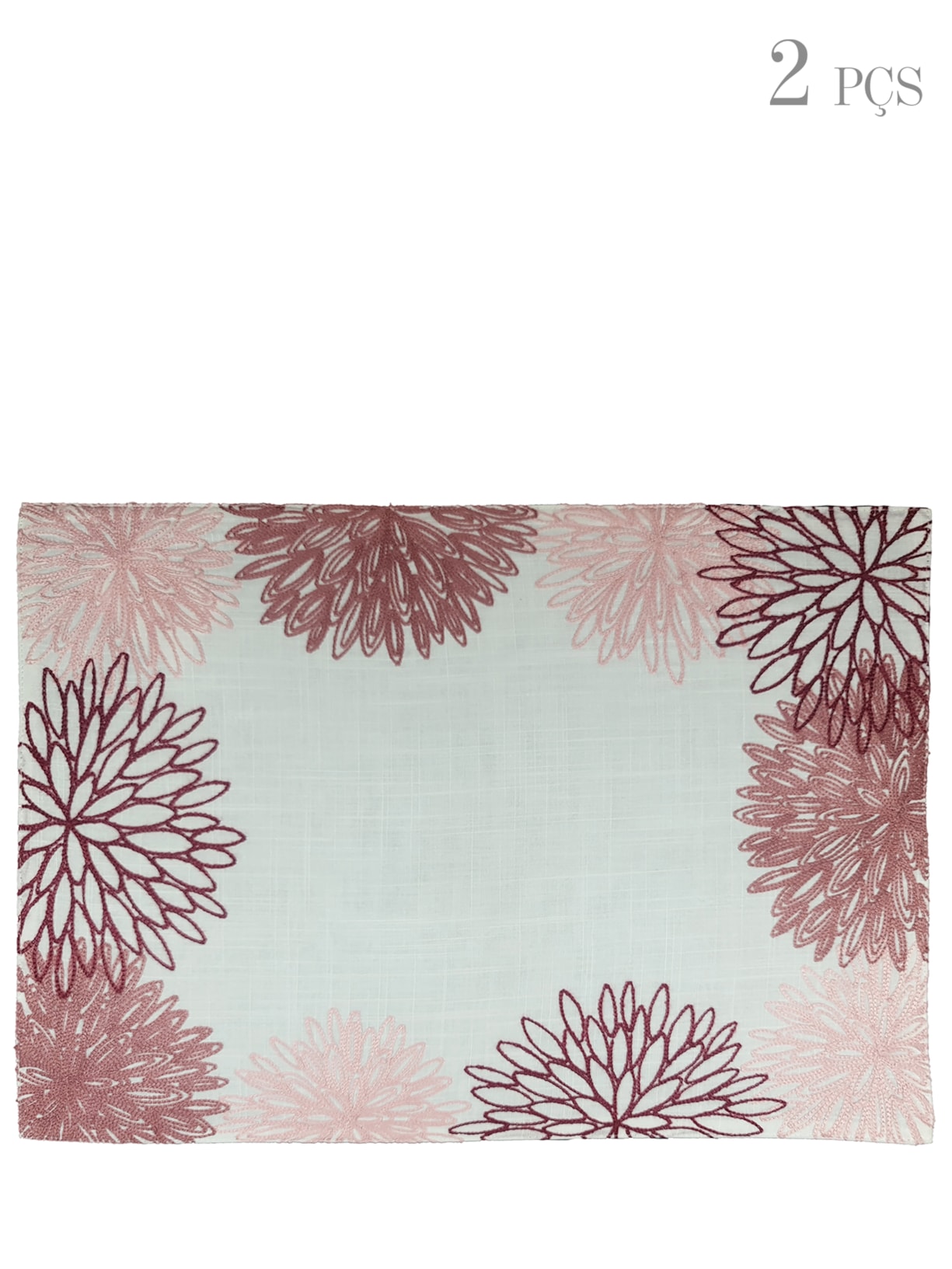 Set 2 Jogos Americanos Fiorella - Rosa