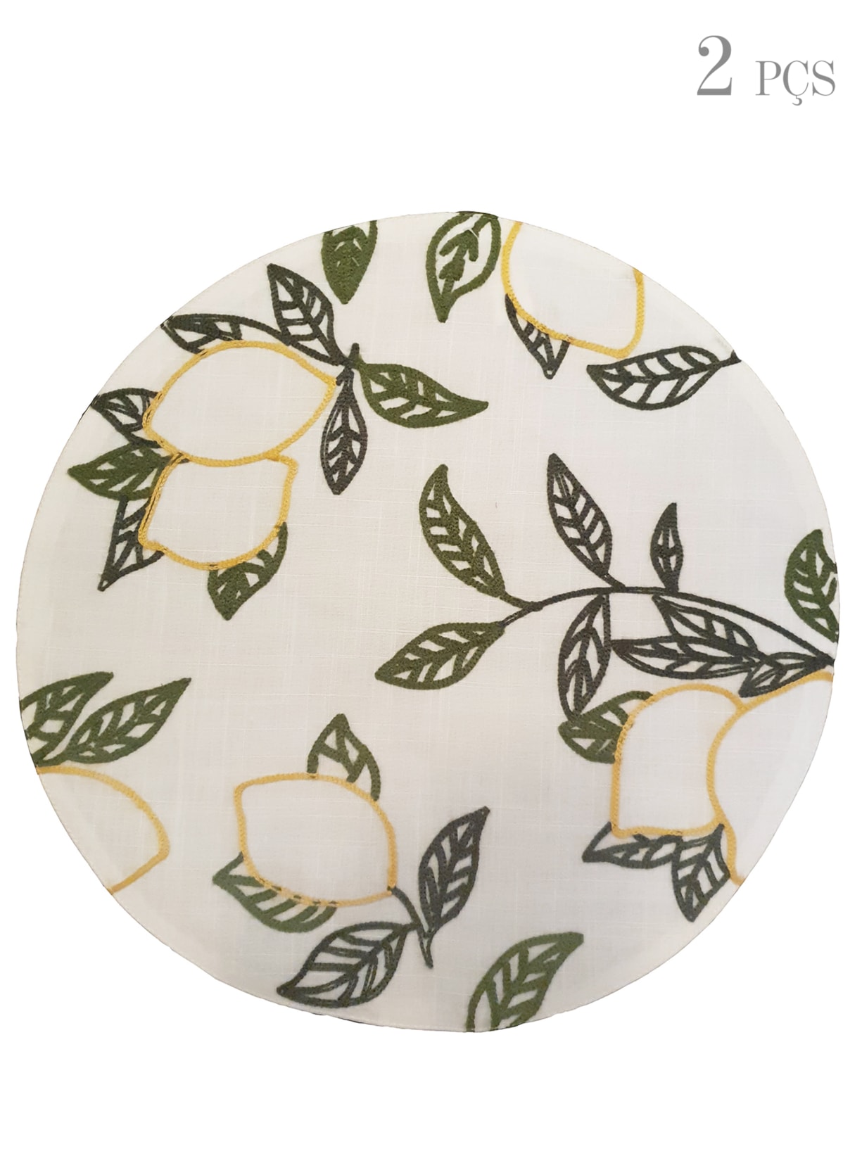 Set 2 Jogos Americanos Limone - Amarelo