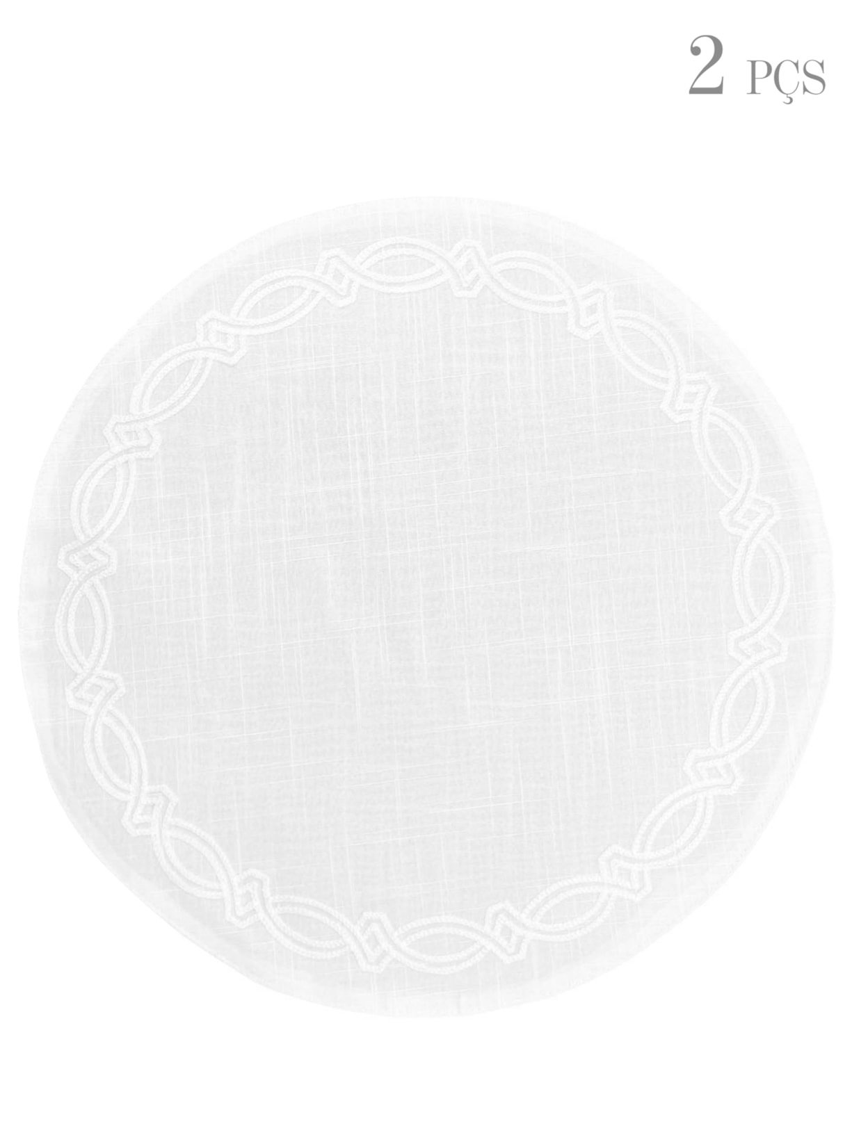 Set 2 Jogos Americanos Truly - Branco