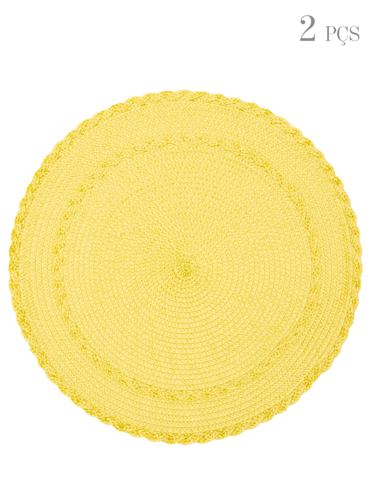 Set 2 Jogos Americanos Vienne - Amarelo