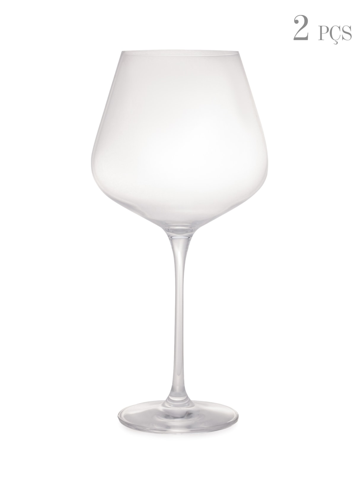 Set 2 Taças Para Vinho Elegance L'artisan 880ml Crystal Bohemia