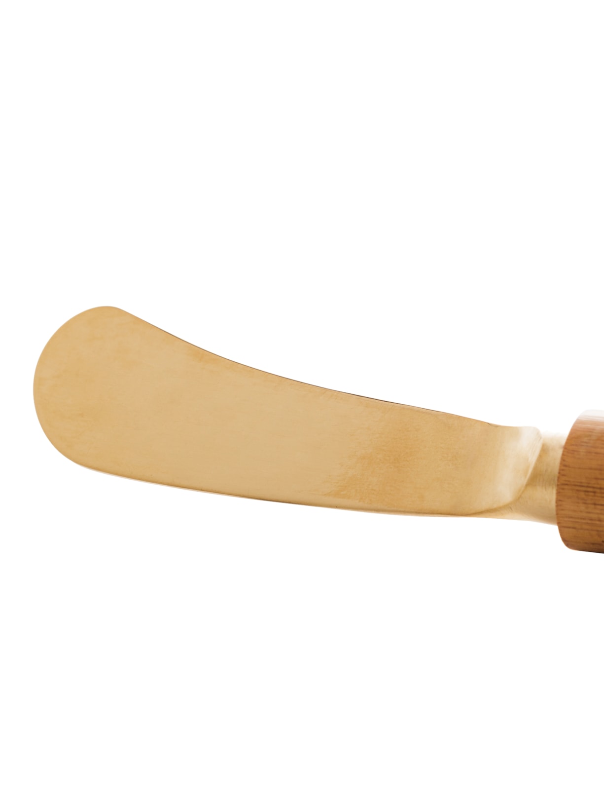 Set 4 Espátulas Com Cabo Em Bambu Dourado Wolff