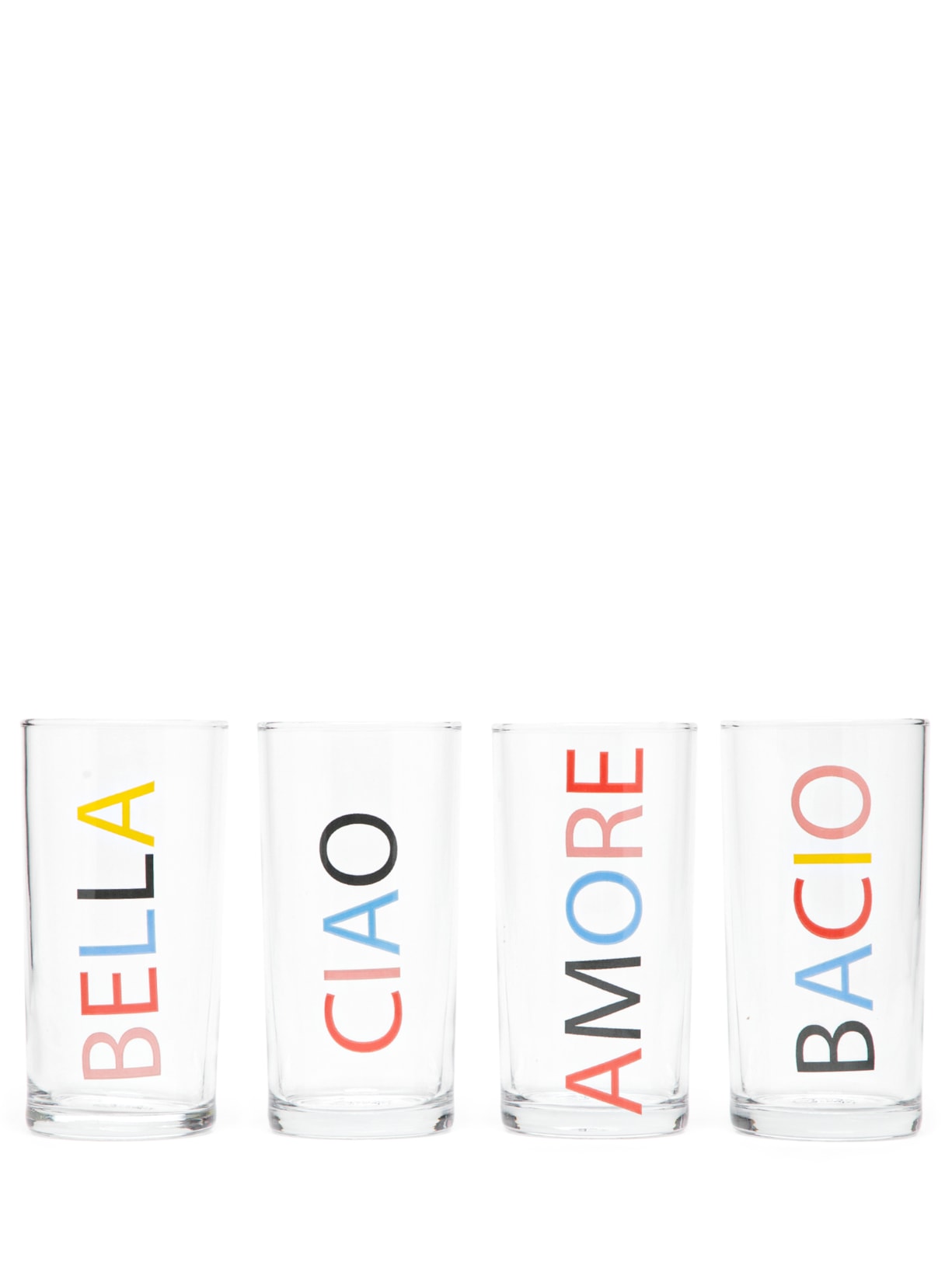 Set De 4 Copos Amore Itália