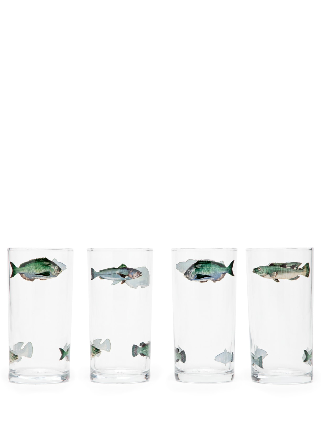 Set De 4 Copos Piranha