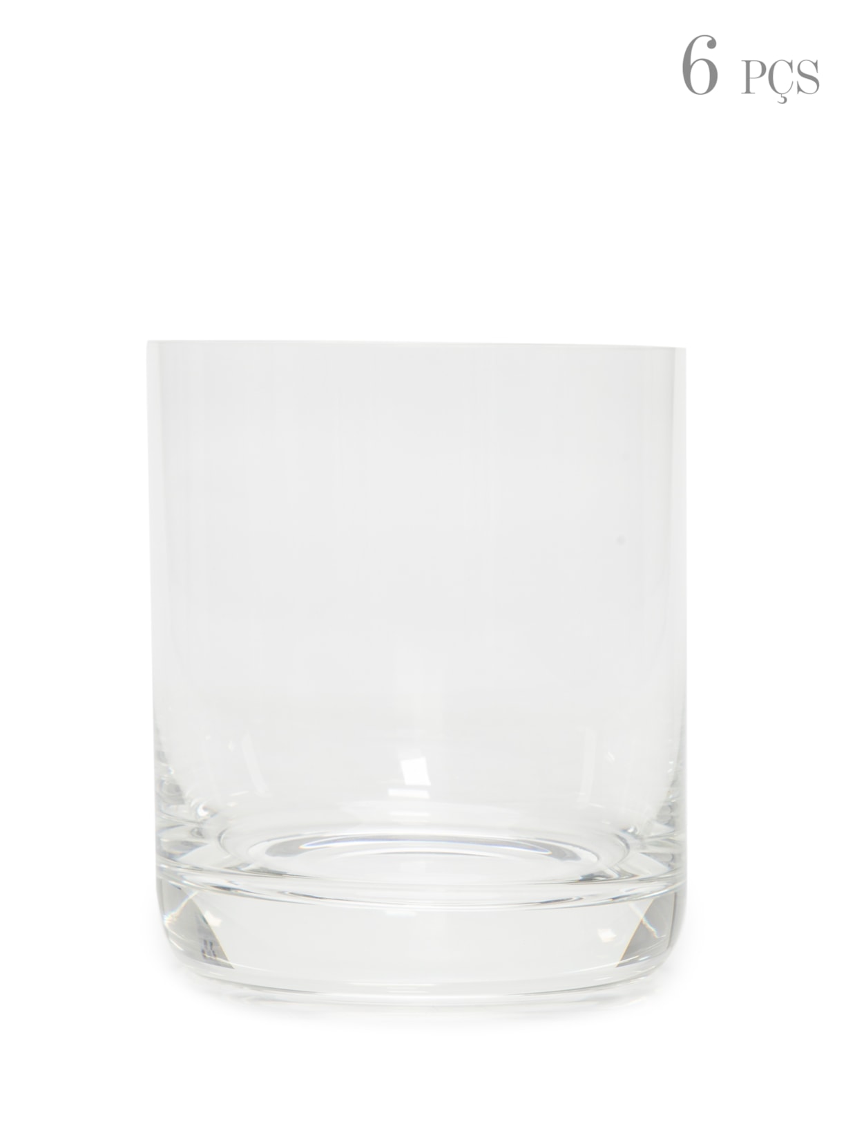 Set De Copos On The Rocks Em Cristal Cristal 430ml 6 Peças