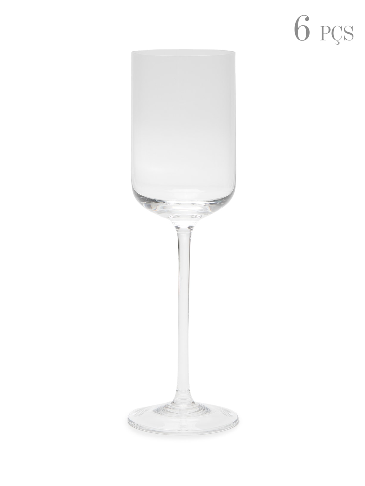 Set De Taças De Cristal P/ Agua 416ml 6 Peças