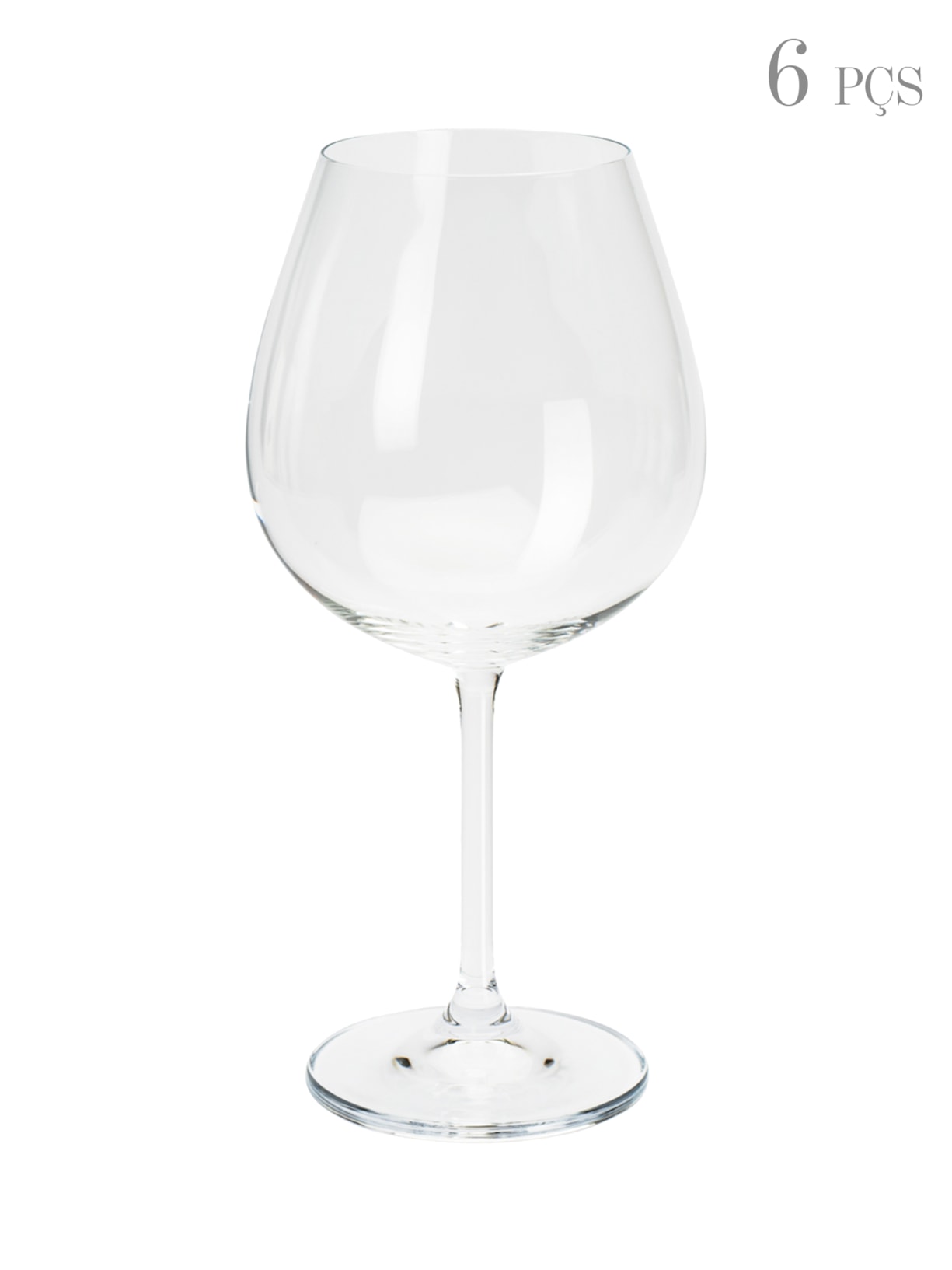 Set De Taças Iso Em Cristal 650Ml