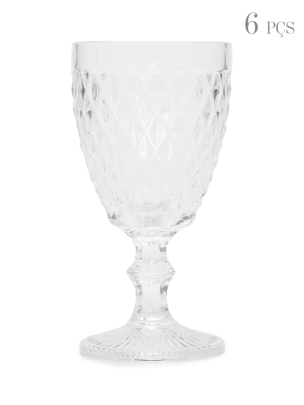 Set De Taças Para Água Em Vidro