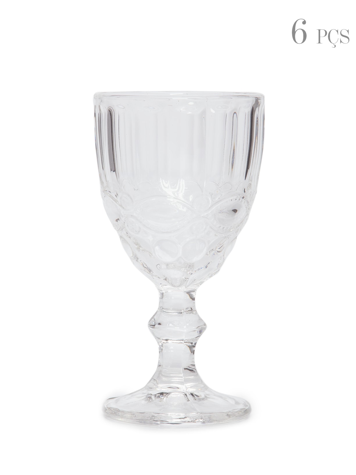 Set De Taças Para Água Em Vidro