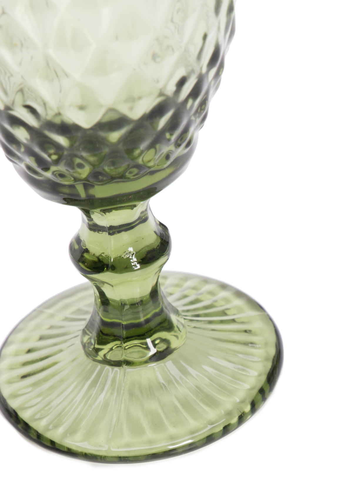 Set De Taças Para Vinho Em Vidro 210 Ml Verde '2Home